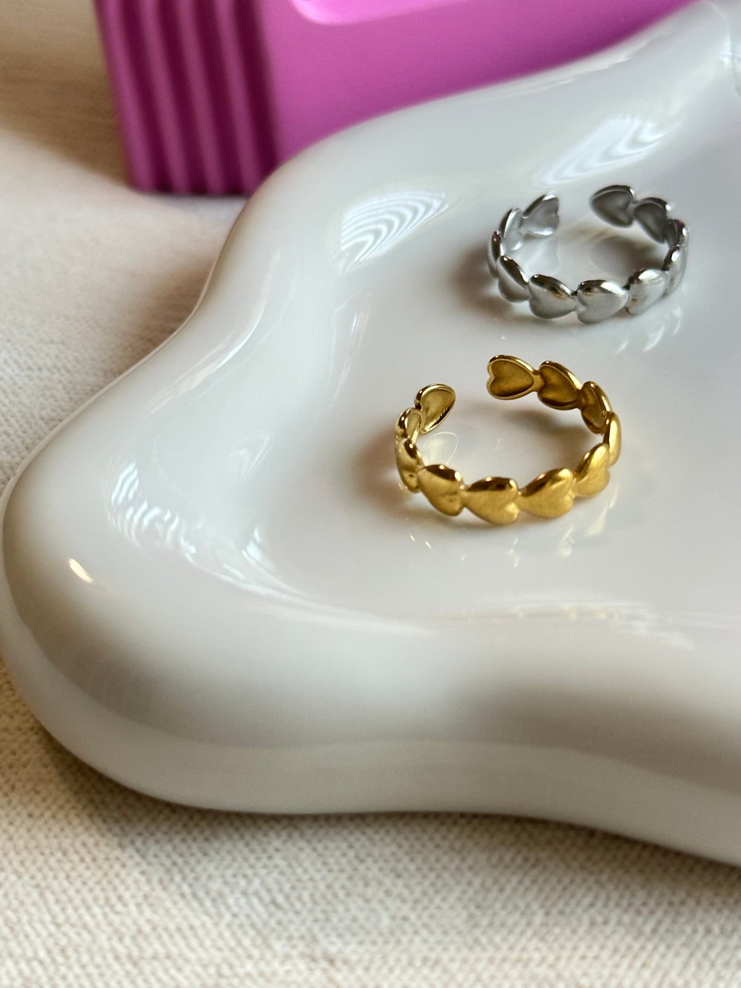 Heart Crown Ring