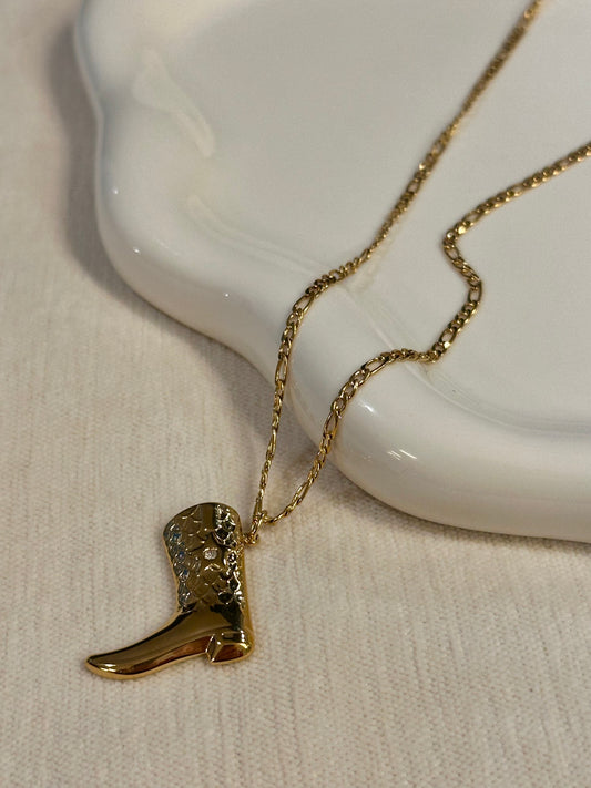 Boot Necklace