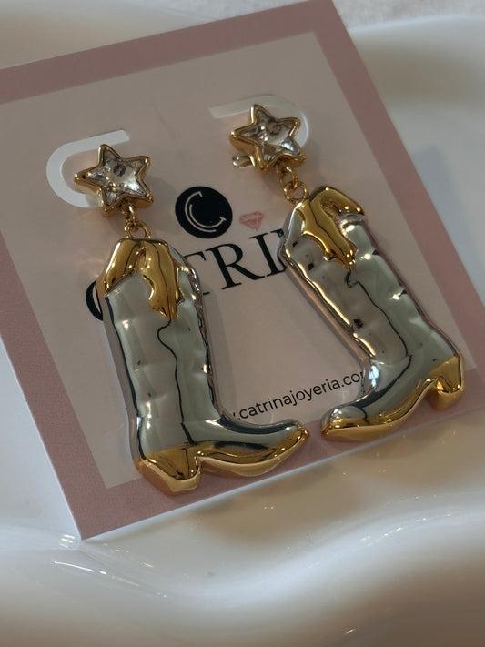Boots Earrings