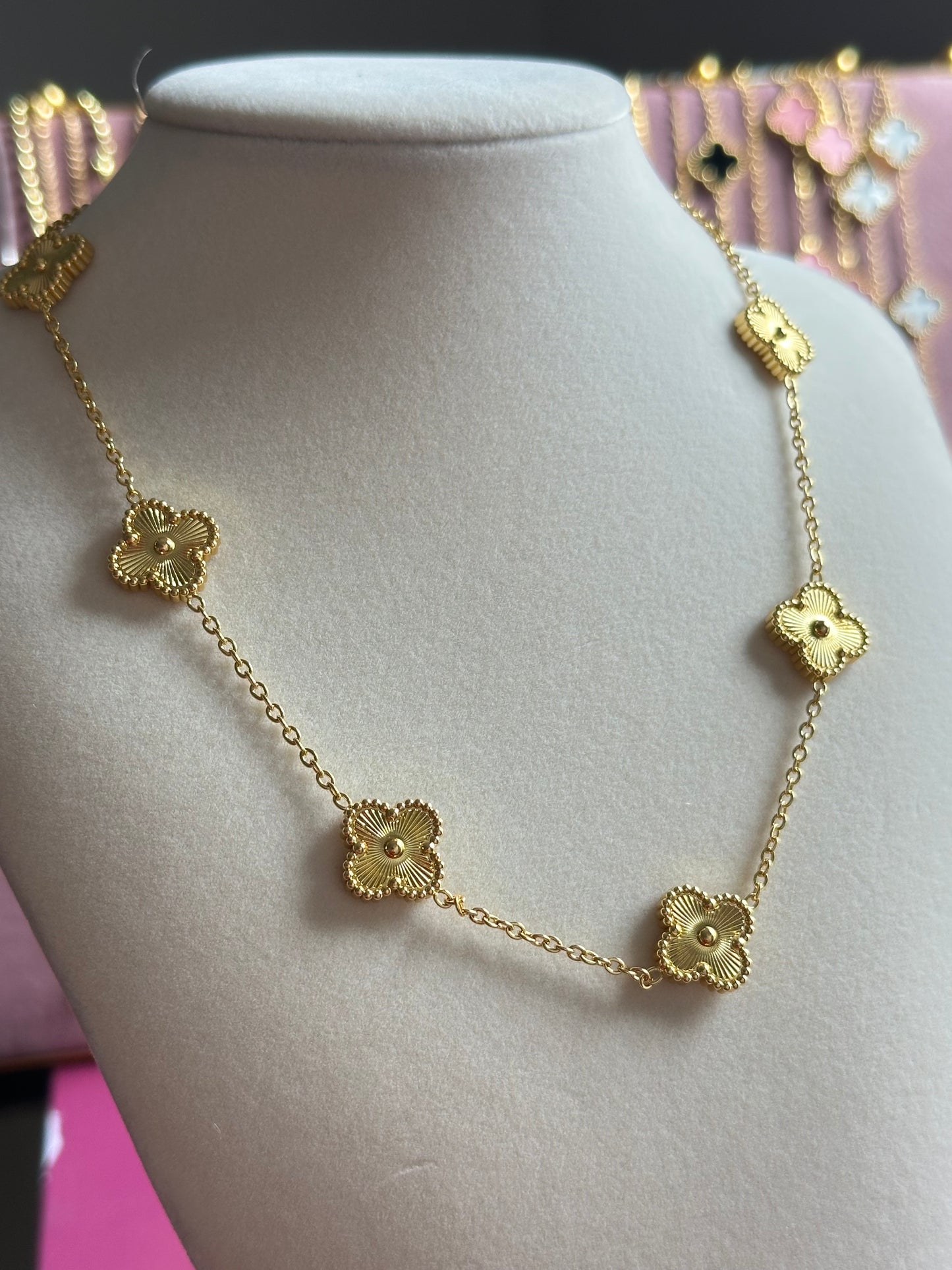 Multi Clover Necklace
