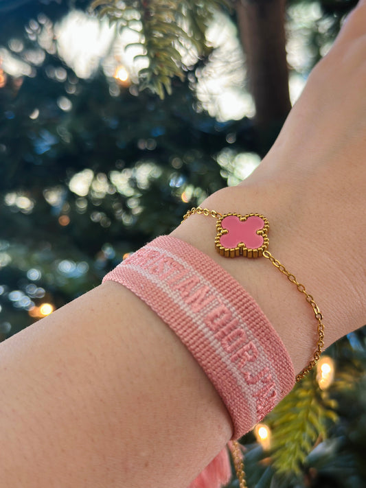 CD Pink Bracelet